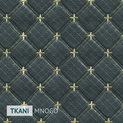 Фото внешнего вида велюра “1915-11” (ромб зеленый)